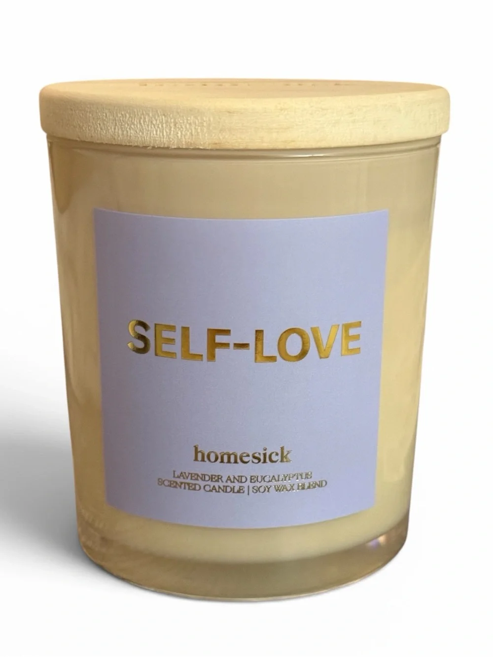 Homesick Scented Candles For Home in Self-Love 7.5 oz Natural Soy Wax Blend